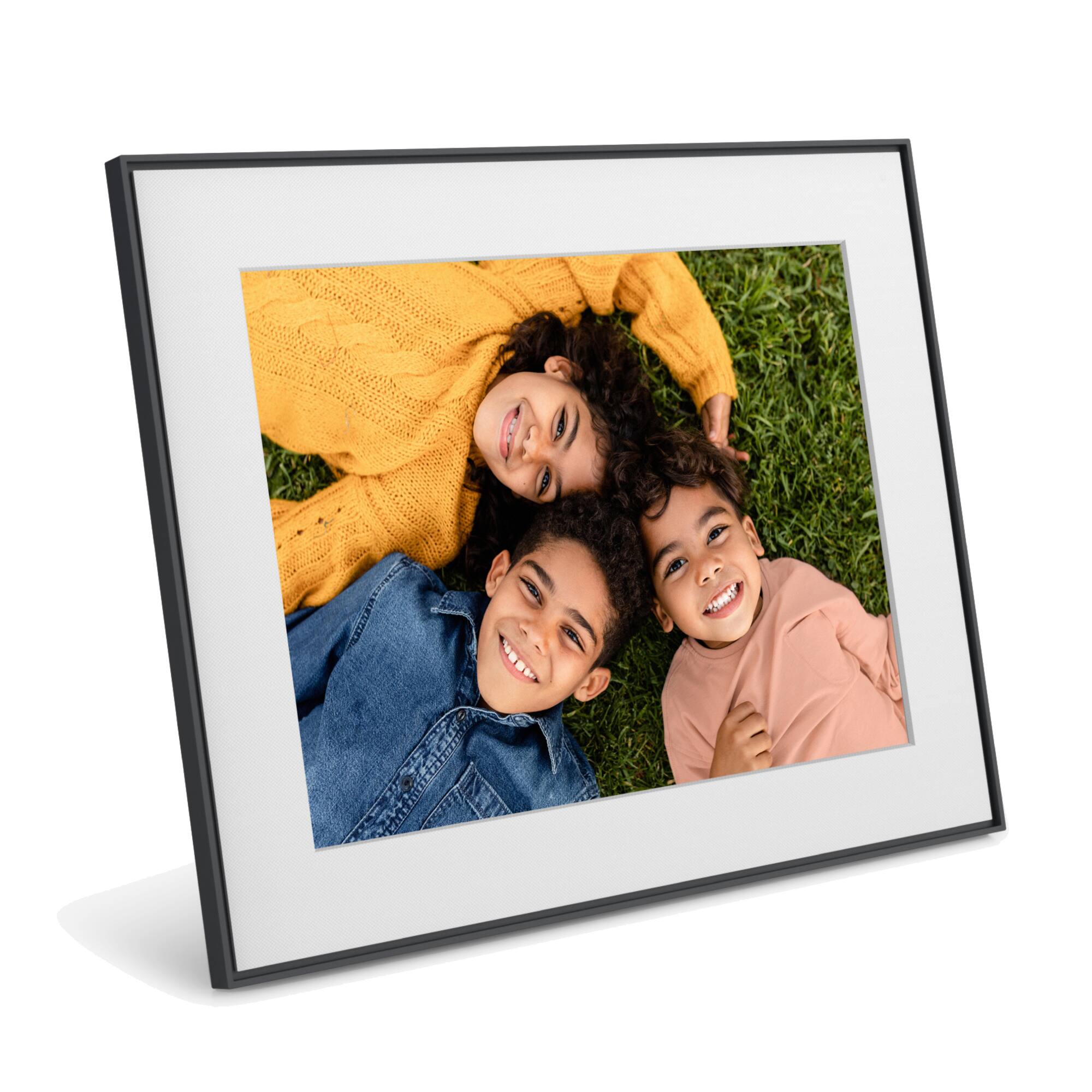 Aura 15" HD WiFi Walden Carbon with Paper Mat Digital Photo Frame